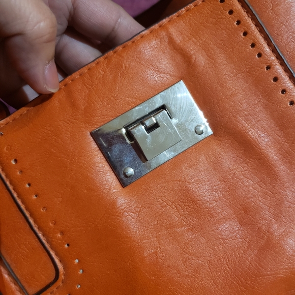 GAL HANDBAG ORANGE - Picture 4 of 5